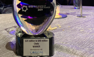 CHETU TAKES HOME SFBJ 2019 BUSINESS OF THE YEAR AWARD